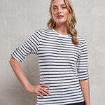 Premier Ladies Long John Roll Sleeve T-Shirt