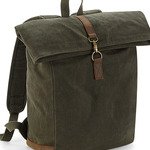 Quadra Heritage Waxed Canvas Backpack