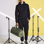 Vintage canvas barrel bag