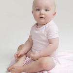 Essential short-sleeved bodysuit