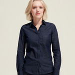 SOL'S Ladies Barry Long Sleeve Denim Shirt