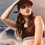 6-panel curved metal snap (7708MS)