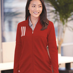 Women's 3-Stripes Double Knit Full-Zip Jacket