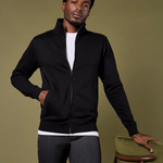 Regular fit zipped sweatshirt
