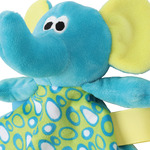 Baby multi-coloured comforter