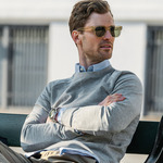 Newport – luxury lightweight crewneck