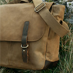 Heritage Waxed Canvas Messenger