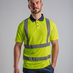 High visibility polo