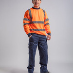 High visibility sweatshirt