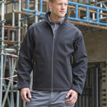 Treble stitch softshell