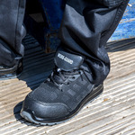 Unisex All Black Safety Trainer