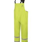 Men's Hi-Visibility Flame-Resitant Rain Bib Overall - 13 oz.