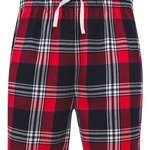 Tartan lounge shorts