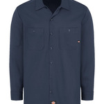 Men's Tall Industrial Cotton Long Sleeve Work Shirt
