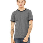 Men's Jersey Heather Ringer Tee