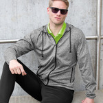 Men's Hooded Tee-Jacket