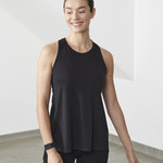 Women's open back vest