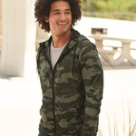 Men's Lightweight Windbreaker Full-Zip Jacket