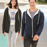 Sherpa-Lined Hooded Sweatshirt