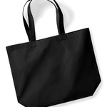 Organic premium cotton maxi tote