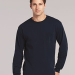 Unisex Ultra Cotton® Long Sleeve Pocket T-Shirt