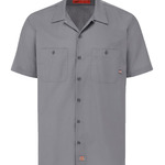 Men's Tall Industrial Short Sleeve Work Shirt