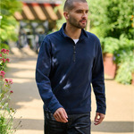 100% Recycled Half Zip Fleece