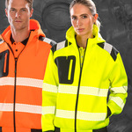 Recycled Zipped Safety Hoody