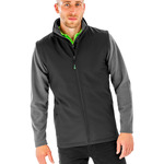 Men's Recycled 2-Layer Printable Softshell Bodywarmer