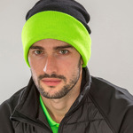 Recycled Black Compass Beanie