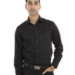 Non-Iron Pincord Slim-Fit Shirt