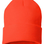 12" Solid Cuffed Beanie