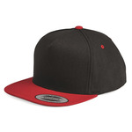 Five-Panel Cotton Twill Snapback Cap