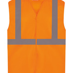 Hi-vis railway waistcoat class 2 (HVW118PE)