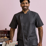 Premier Short Sleeve Zipped Chef's Jacket