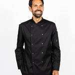 Dennys Long Sleeve Press Stud Chef's Jacket