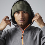 Wind-resistant breathable elements beanie