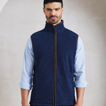 Artisan fleece gilet