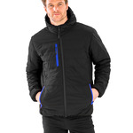 Black Compass Padded Winter Jacket