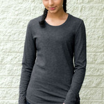 ATC™ EUROSPUN® RING SPUN LONG SLEEVE LADIES' TEE