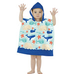 Toddler microfibre changing robe