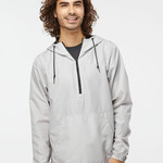 Unisex Lightweight Quarter-Zip Windbreaker Pullover Jacket