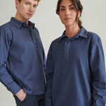 Front Row Pullover Drill Shirt