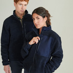 Front Row Recycled Sherpa Fleece Jacket