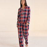 SF Clothing Ladies Tartan Lounge Set