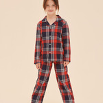 SF Clothing Kids Tartan Lounge Set