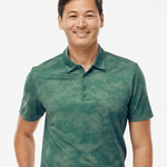 Men's All Over Camo Print Polo