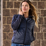 Ladies' Hybrid-Stretch Hooded Jacket