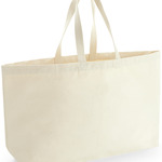 Westford Mill Oversized Canvas Tote Bag