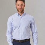 Brook Taverner Lawrence Long Sleeve Stretch Oxford Shirt